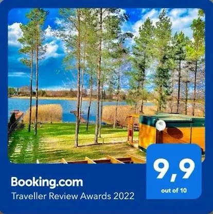 Domek letniskowy Resort-komfortowy Dom 20m Od Jeziora,bon,ogrzewanie,wifi *