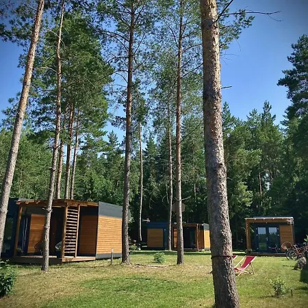 Domek letniskowy Resort-komfortowy Dom 20m Od Jeziora,bon,ogrzewanie,wifi