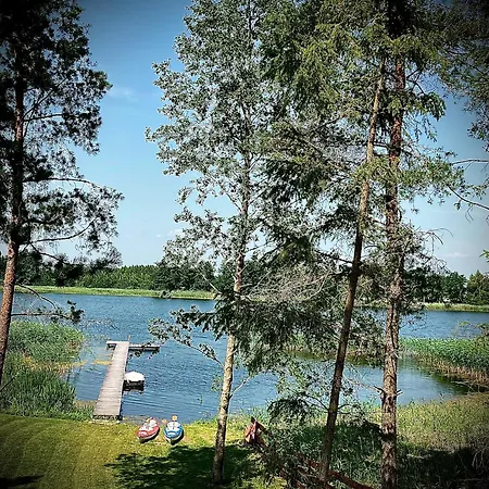 Domek letniskowy Resort-komfortowy Dom 20m Od Jeziora,bon,ogrzewanie,wifi Makosieje