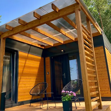Makosieje Resort-20M Od Brzegu,Wi-Fi ,Widok Na Jezioro 롯지