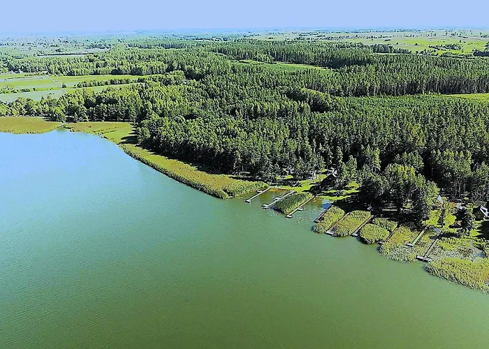 Resort-20m Od Brzegu,prywatna Plaza,wi-fi ,widok Na Jezioro Деревянный коттедж Makosieje